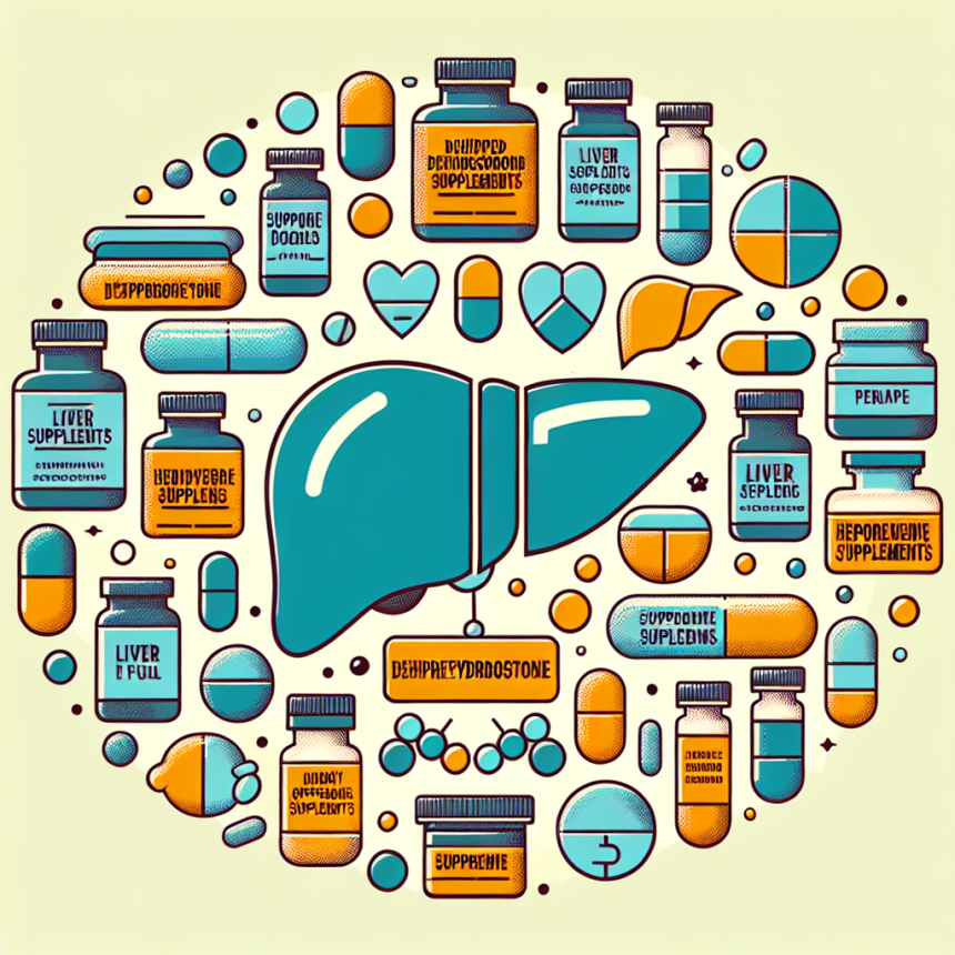 Qué suplementos hepáticos van mejor con Dehydroepiandrosteron