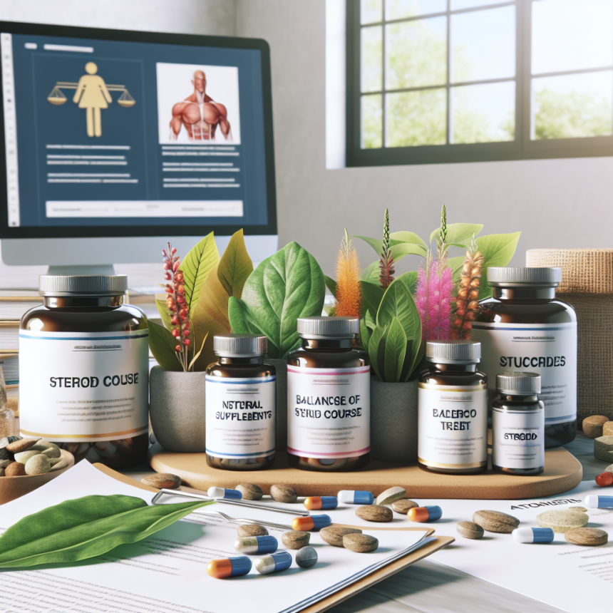 Qué suplementos naturales equilibran el uso de Cursos de esteroides para mujeres