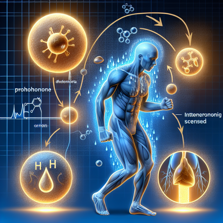 Qué tipo de sudoración indica que Prohormon está activo