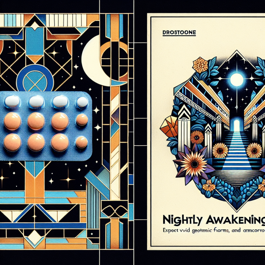 Drostanolone pastillas y despertares nocturnos: checklist