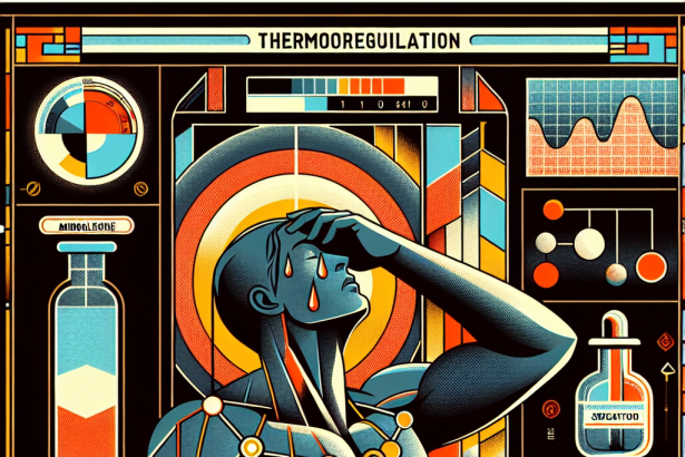 Mibolerone y sudoración: cambios y termorregulación