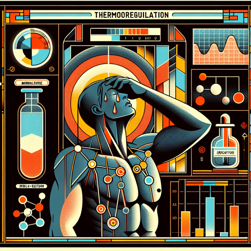 Mibolerone y sudoración: cambios y termorregulación